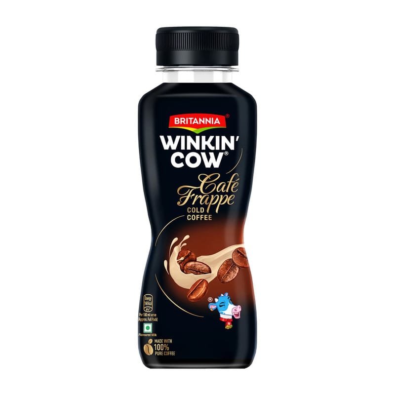 Britannia Milk Shake Winkin Cow Cold Coffee 180ml