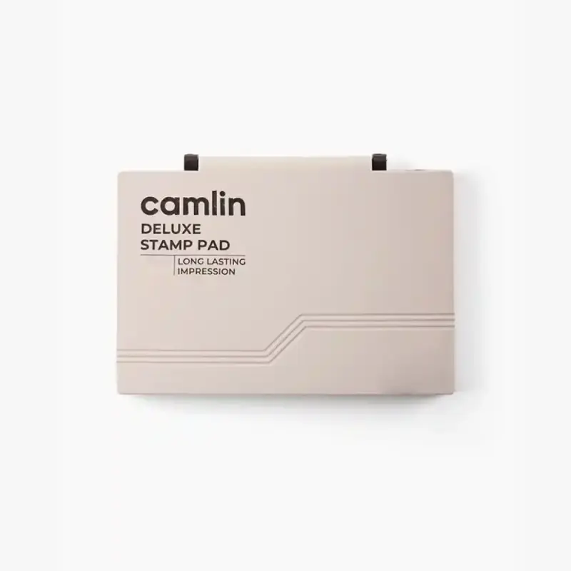 Camlin Plastic Stamp Pad Small Black