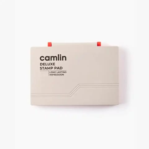 Camlin Plastic Stamp Pad Small Red