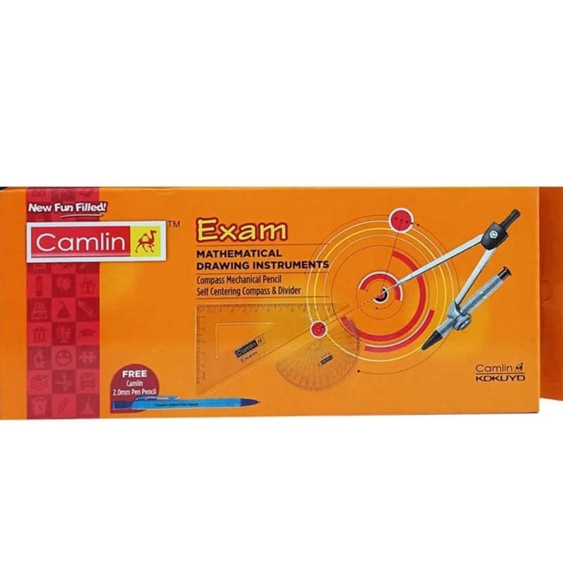 Camlin Maths Instruments Box Exam