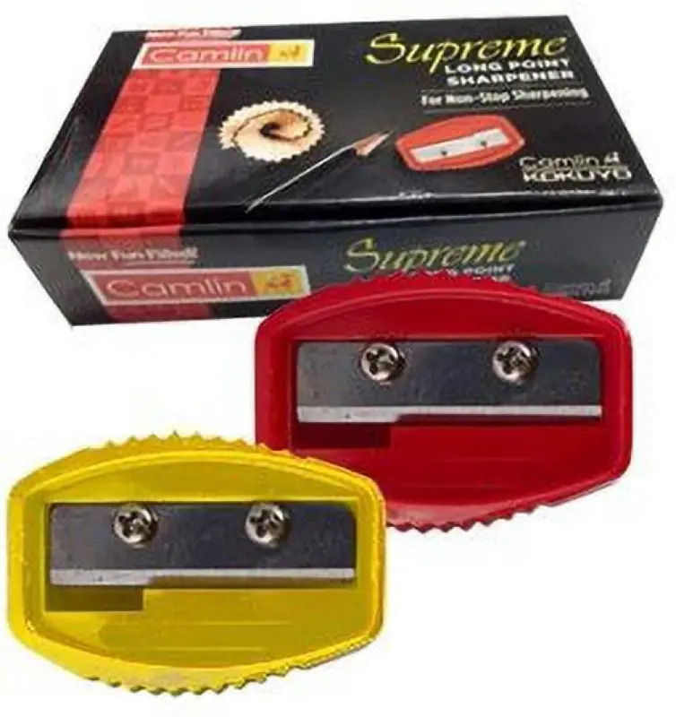 Camlin Supreme Long Point Sharpener Pack Of 20