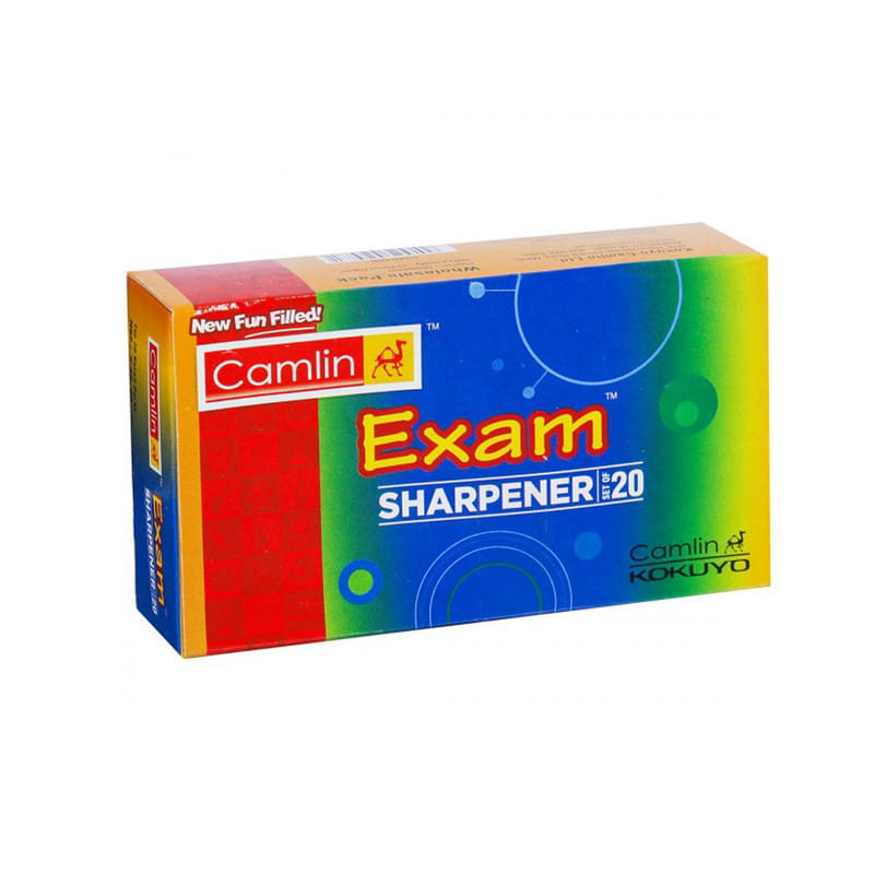 Camlin Exam Sharpener Box Packing Pack Of 20