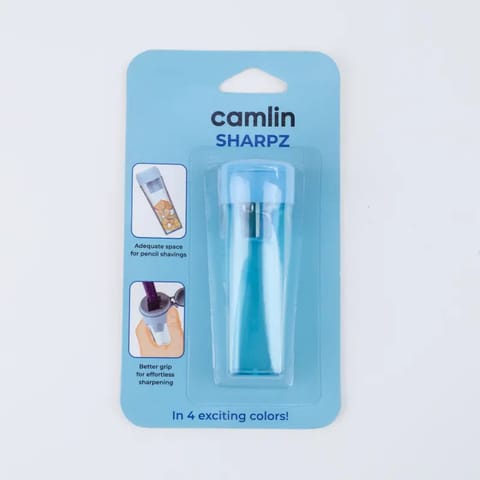 Camlin Dust Collector Sharpener- Camlin Sharpz - Radom Color