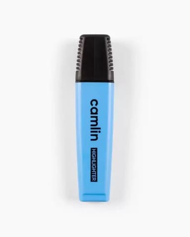 Camlin Office Hi-Lighter Pen Blue Pack of 10