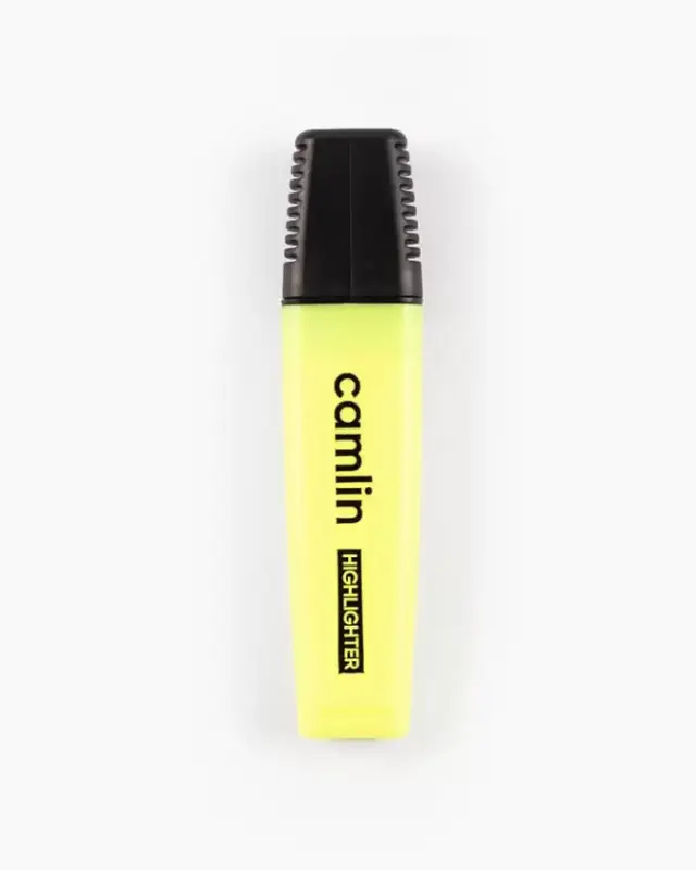 Camlin Office Hi-Lighter Pen Yellow Pack of 10