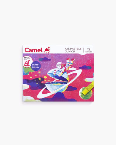 Camel Assorted Oil Pastel Junior  12-Shades