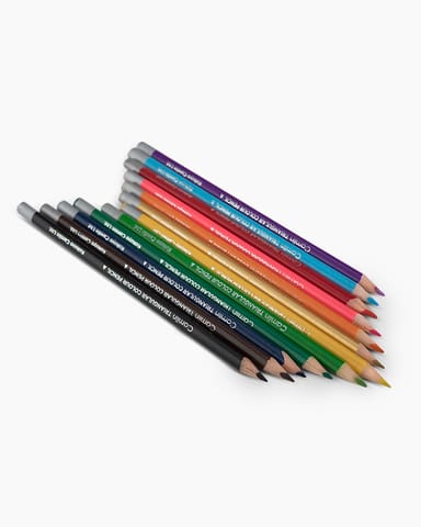 Camlin Assorted Color Pencils Triangular