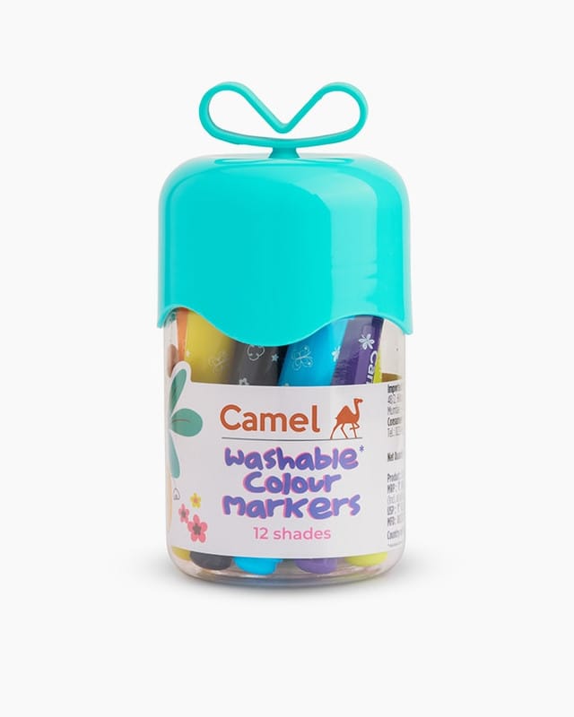 Camel Washable Color Markers 12 Shades