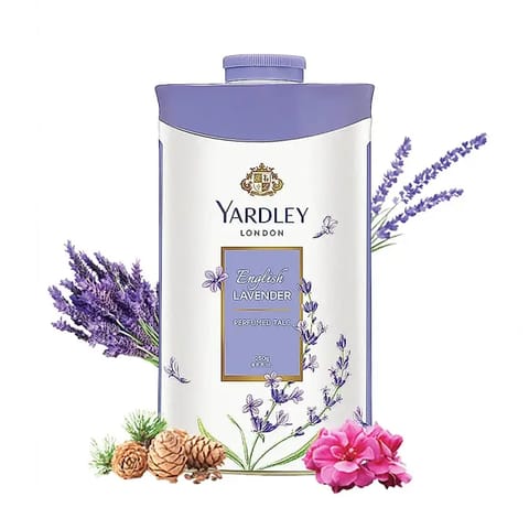 Yardley London Lady Perfumed Talc Fresh Floral Fragrances Locked In A Fine & Silky Talcum Powder - 100G