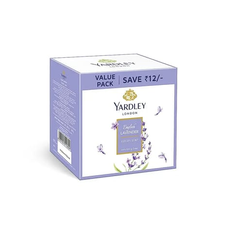 Yardley London Lady Perfumed Luxury Soap - 100G Pack Of 3