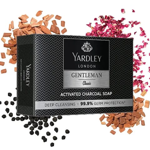 Yardley London Gentleman Classic Activated Charcoal Soap - 100G