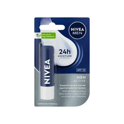 Nivea Men Active Care Lip Balm - 4.8g