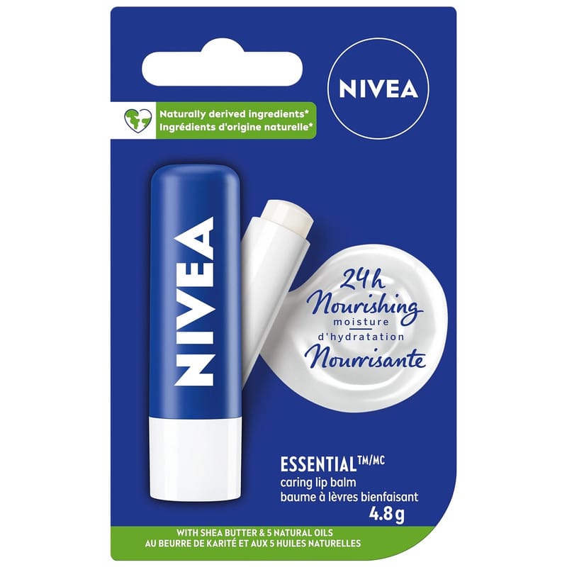 Nivea Essential Lip Care - 4.8g