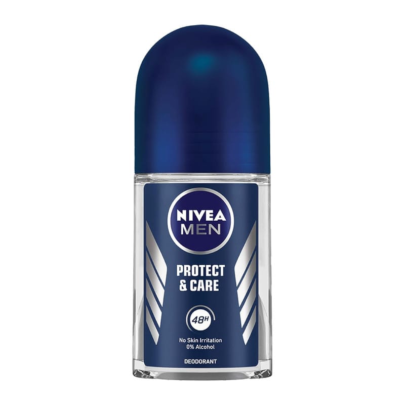 Nivea Men Fresh Woody Protect And Care Roll On - 50ml