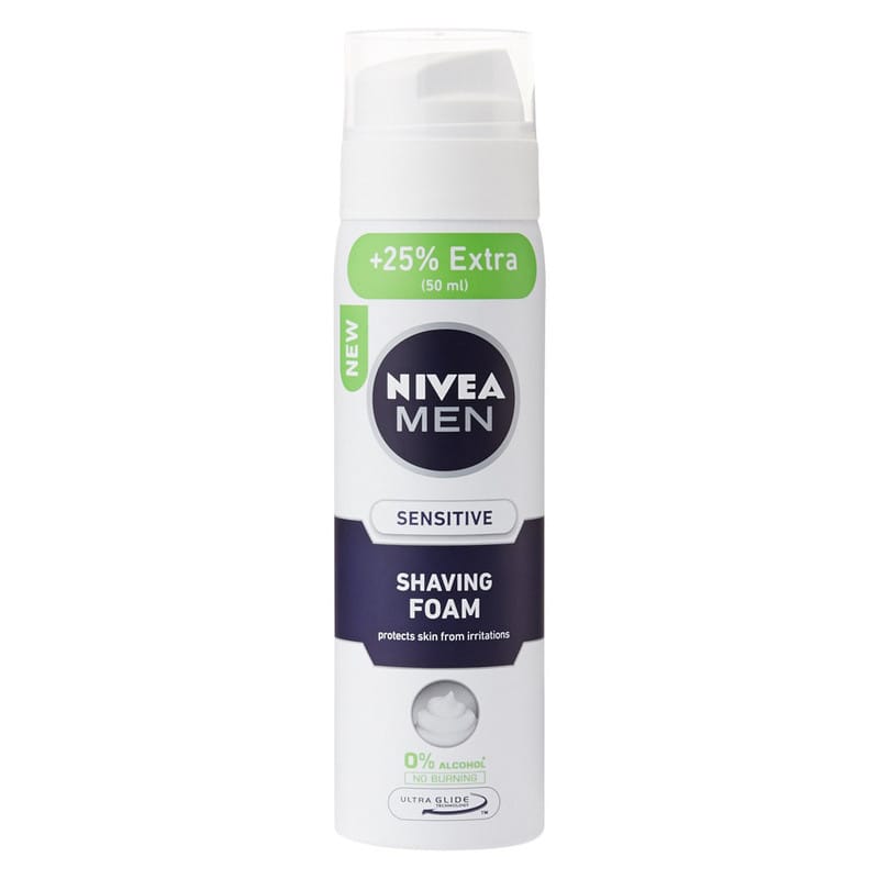 Nivea Men Sensitive Shaving Foam - 250ml