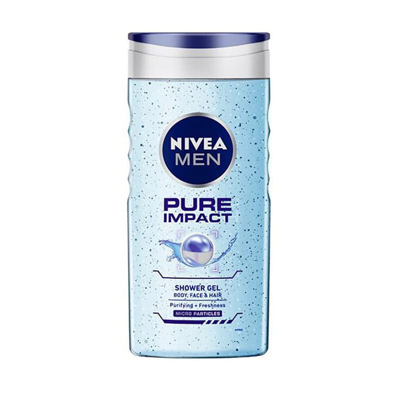 Nivea Men Pure Impact 3 In 1 Shower Gel