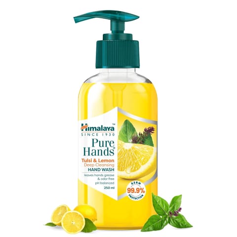 Himalaya Pure Hands Tulsi & Lemon Deep Cleansing Hand Wash