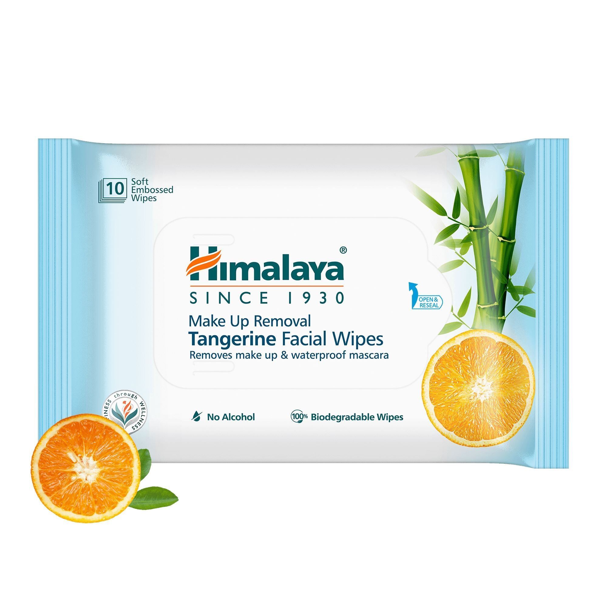 Himalaya Makeup Removal Tangerine Facial Wipes