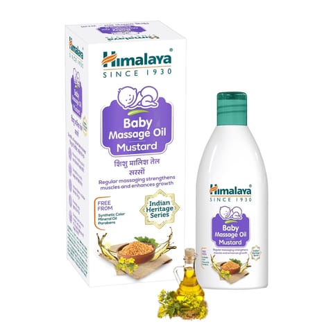 Himalaya Himalaya Baby Massage Oil - Mustard