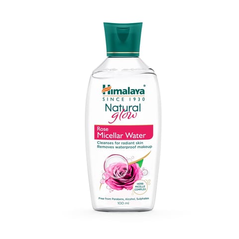 Himalaya Natural Glow Rose Micellar Water-100Ml