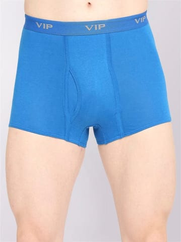 VIP Men'S Punch Plain Cotton Trunks, Colors & Prints May Vary