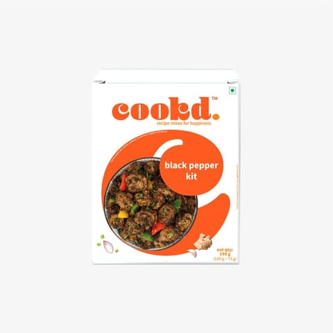 Cookd Black pepper Kit - 195g