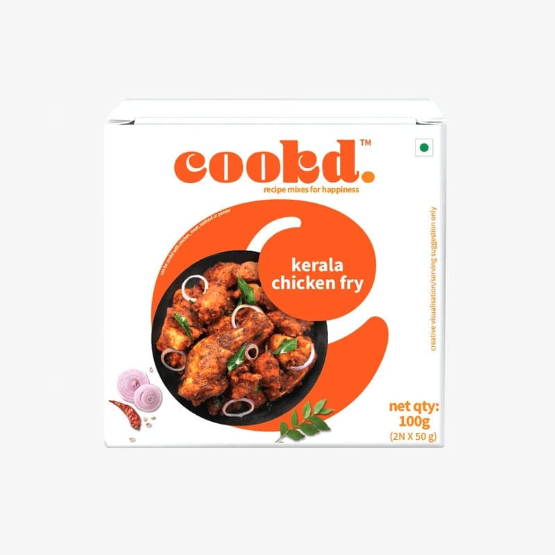 Cookd Kerala Chicken fry - 100g