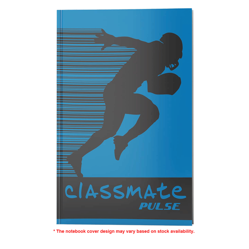 Classmate Pulse PP Cover Pinned Longbooks Unruled, Pinned, 140 Pages, 29.7cm x 21cm