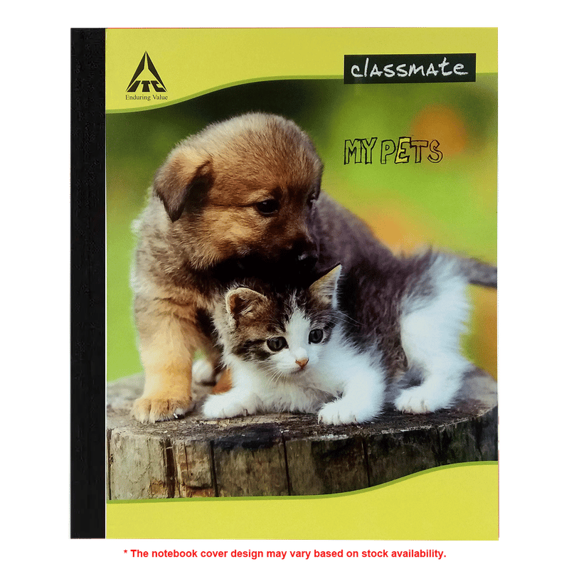 Classmate Notebook  Square 0.5", Hard Cover, 19cm x 15.5cm