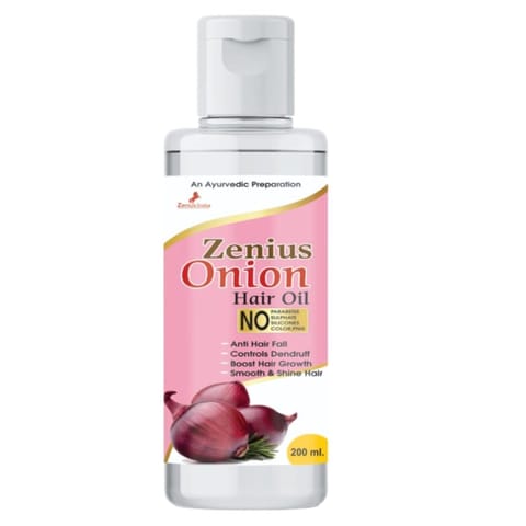 Zenius Onion Hair Oil for Hair Fall Control