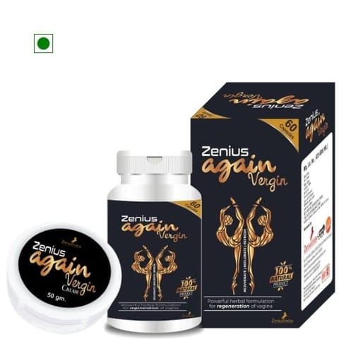 Zenius Again Vergain Kit for Female Sexual Health & Vegina Tightening Medicine