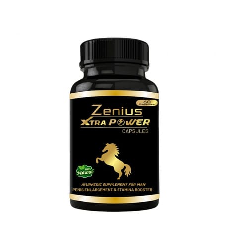 Zenius Xtra Power Capsule for Sexual Capsule for Men (60 Capsules)