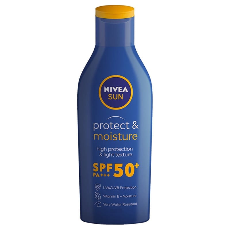 Nivea Men & Women Sun Protect And Moisture Spf 50 Advanced Sunscreen For Instant Protection For Normal Skin - 125ml