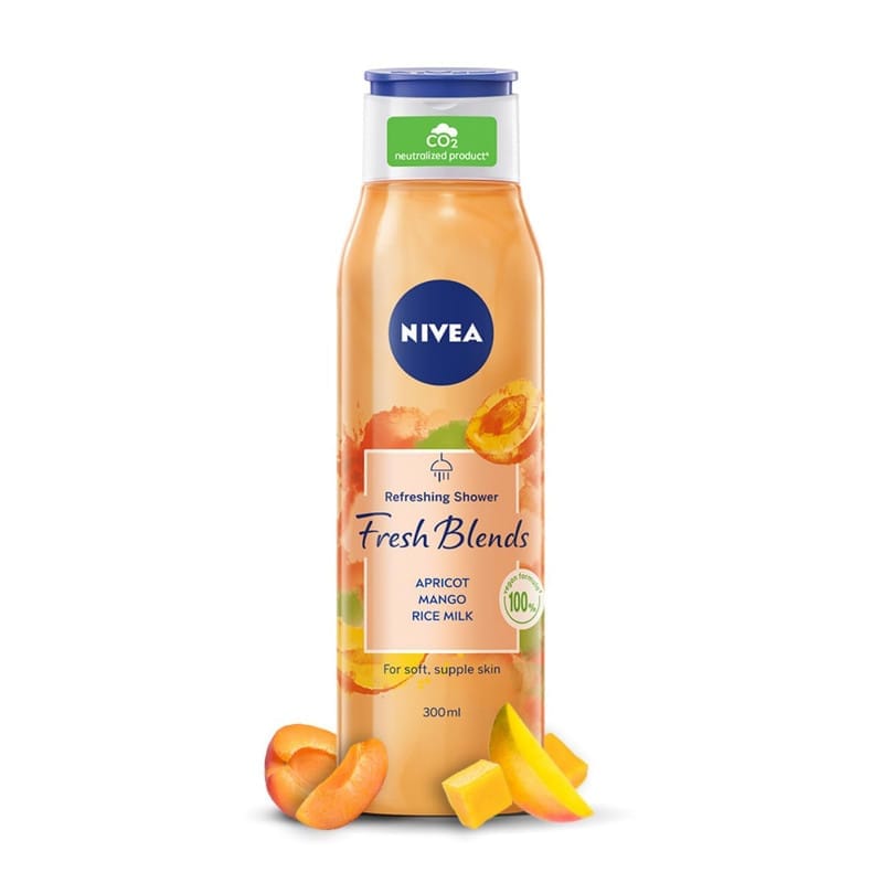 Nivea Fresh Blends Apricot With Natural Fruit Extracts Body Wash - 300ml