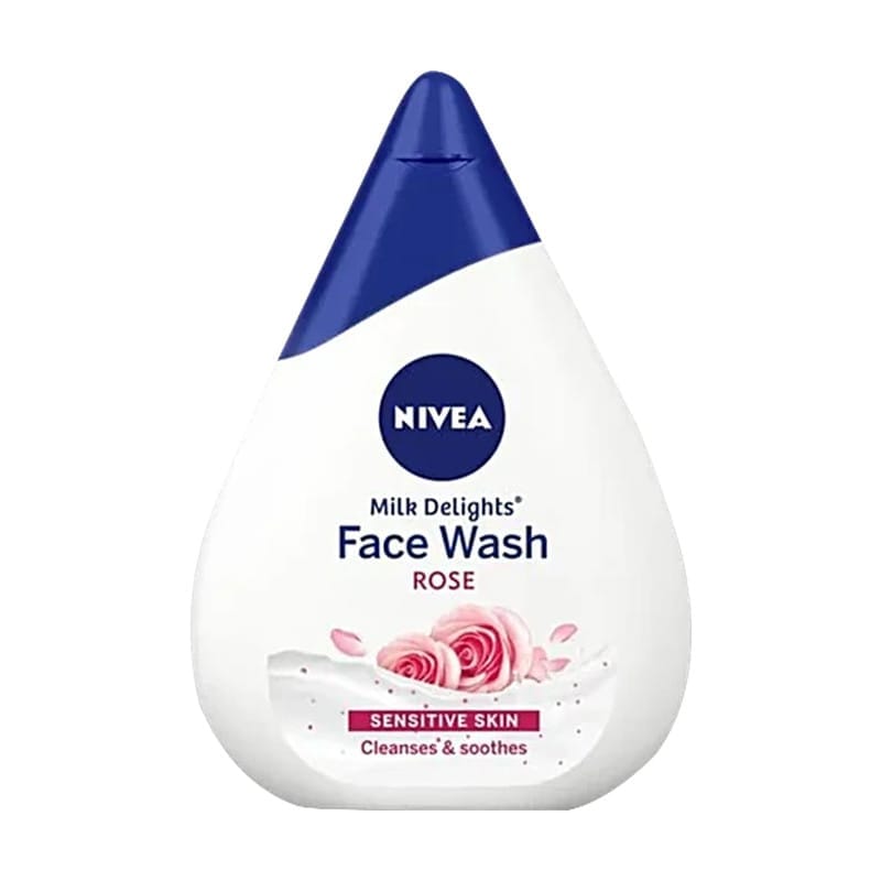 Nivea Milk Delights Face Wash With Rose - 50ml