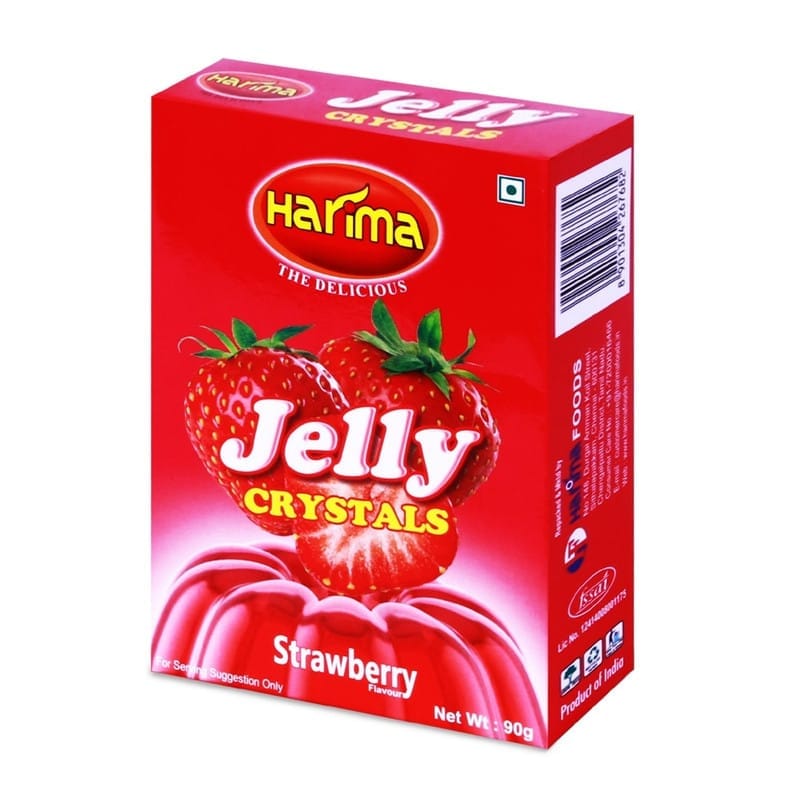 Harima Jelly Crystals Strawberry 90g