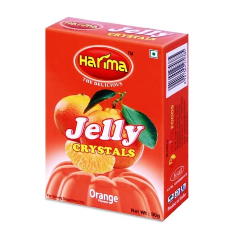 Harima Jelly Crystals Orange 90g