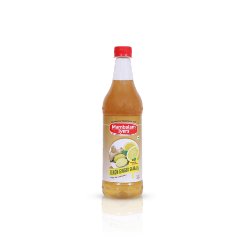 Mambalam Iyer Lemon Ginger Sarbath 700ML