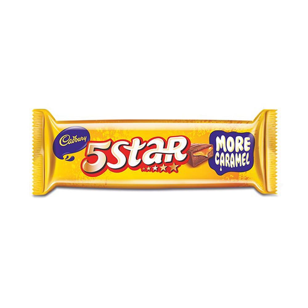 Cadbury 5 Star Chocolate Bar, 10.1 Grams Pack of 10