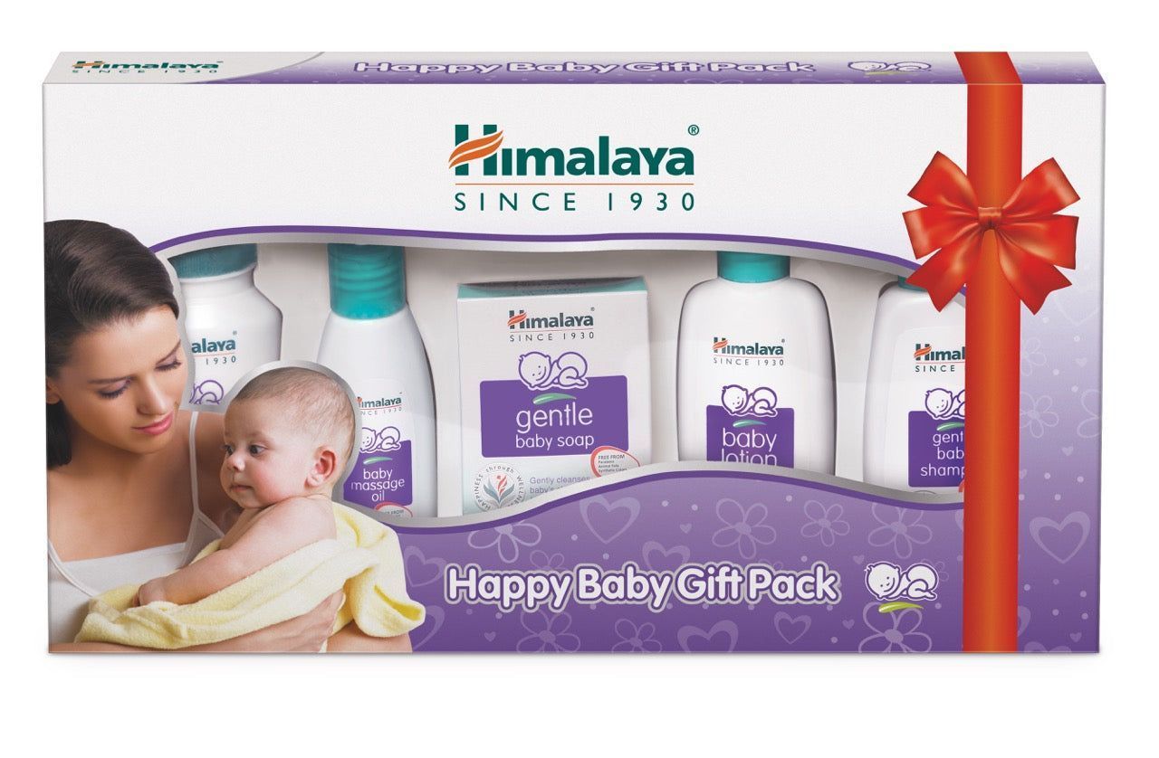 Himalaya Happy Baby Gift Pack - 5 In 1-Various