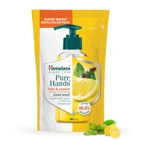 Himalaya Pure Hands Tulsi & Lemon Deep Cleansing Hand Wash