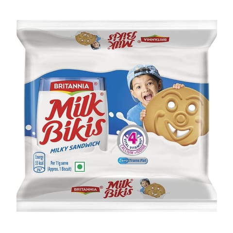 Britannia Biscuit Milk Bikis Milky Sandwich Biscuits