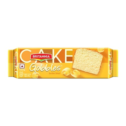 Britannia Cake Gobbles Bar Cake Butter Flavour 50g