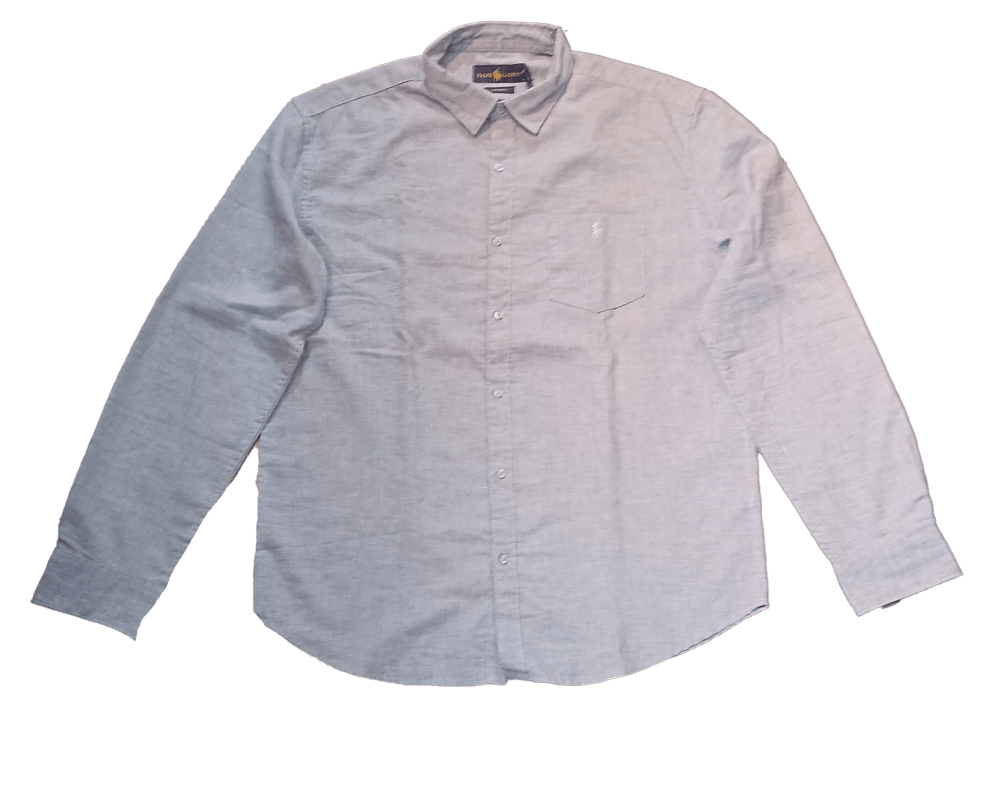 Men Full Sleeve Casual Shirt Grey