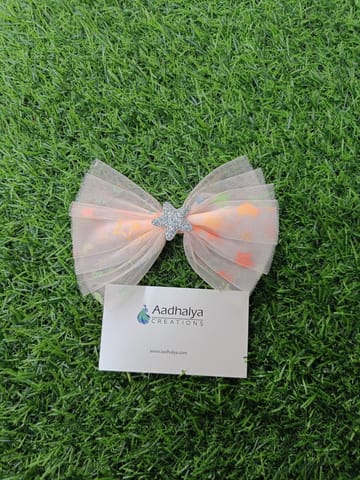 Hair Bow With Alligator Clip