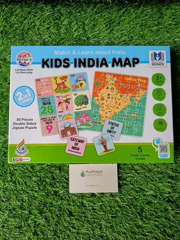 Kids India Map Match And Learn Toy