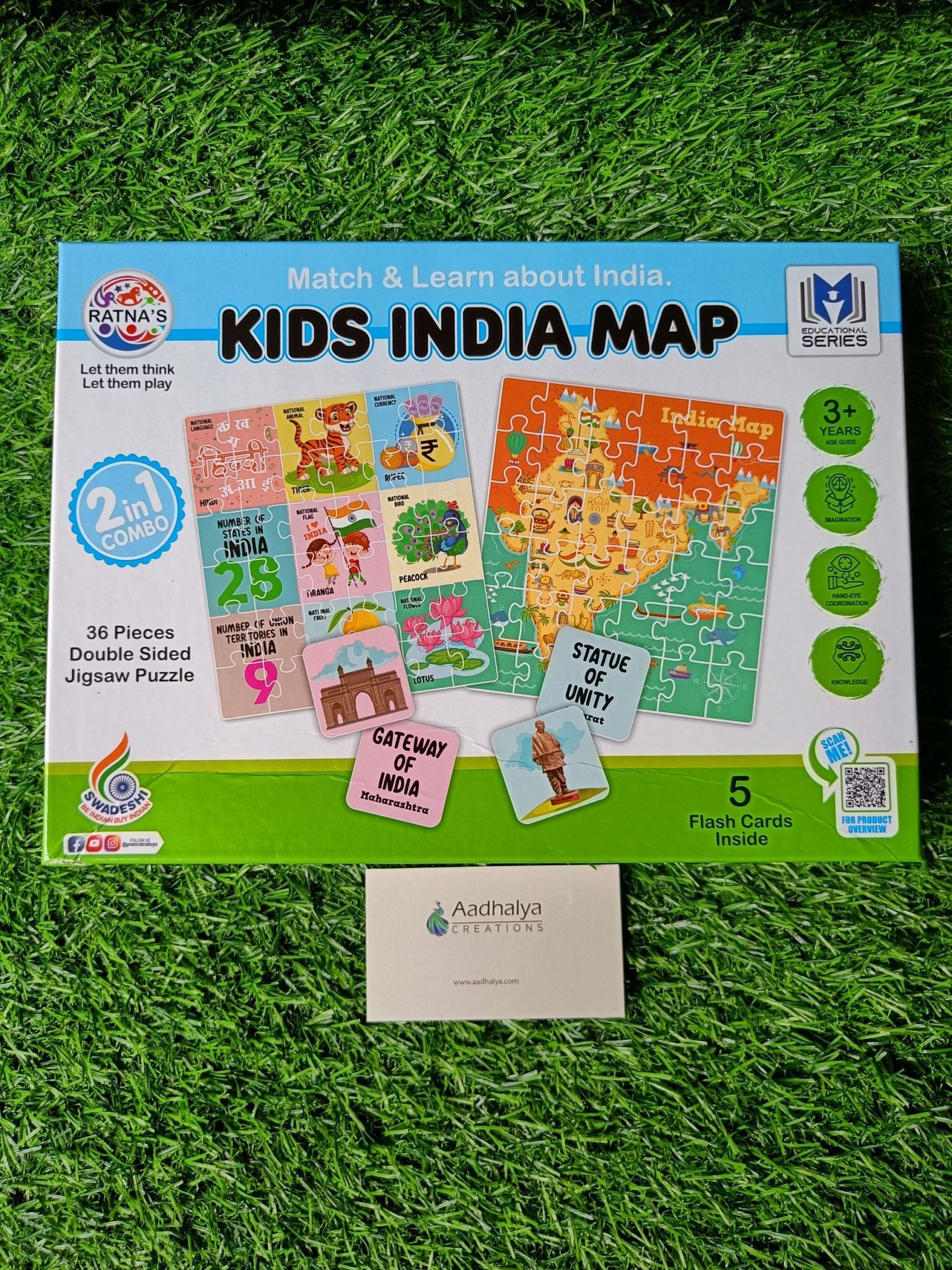 Kids India Map Match And Learn Toy