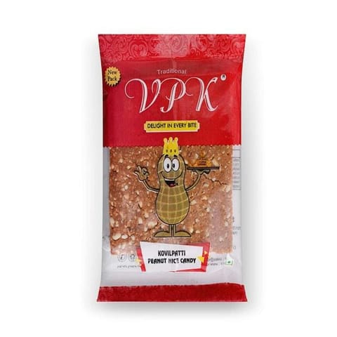 VPK Kovilpatti Nice Peanut Candy Pack of 2 x 200g