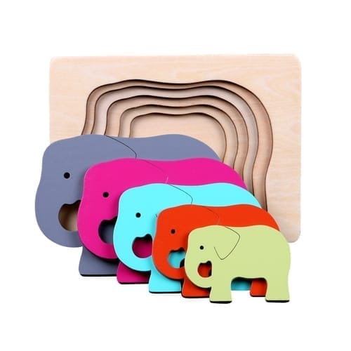 Elephant Layer Puzzle