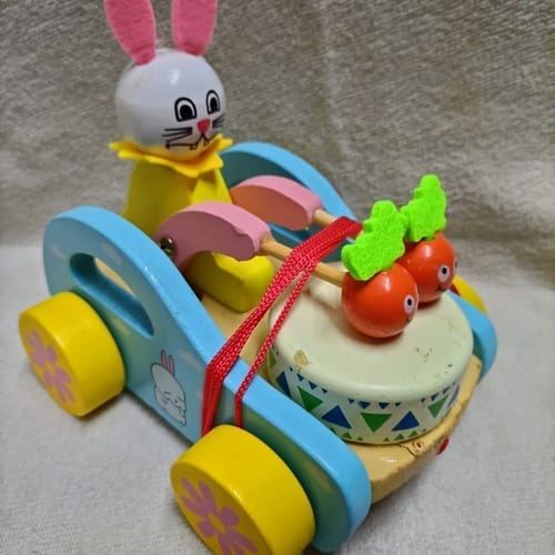 Push & Pull Rabbit Toy